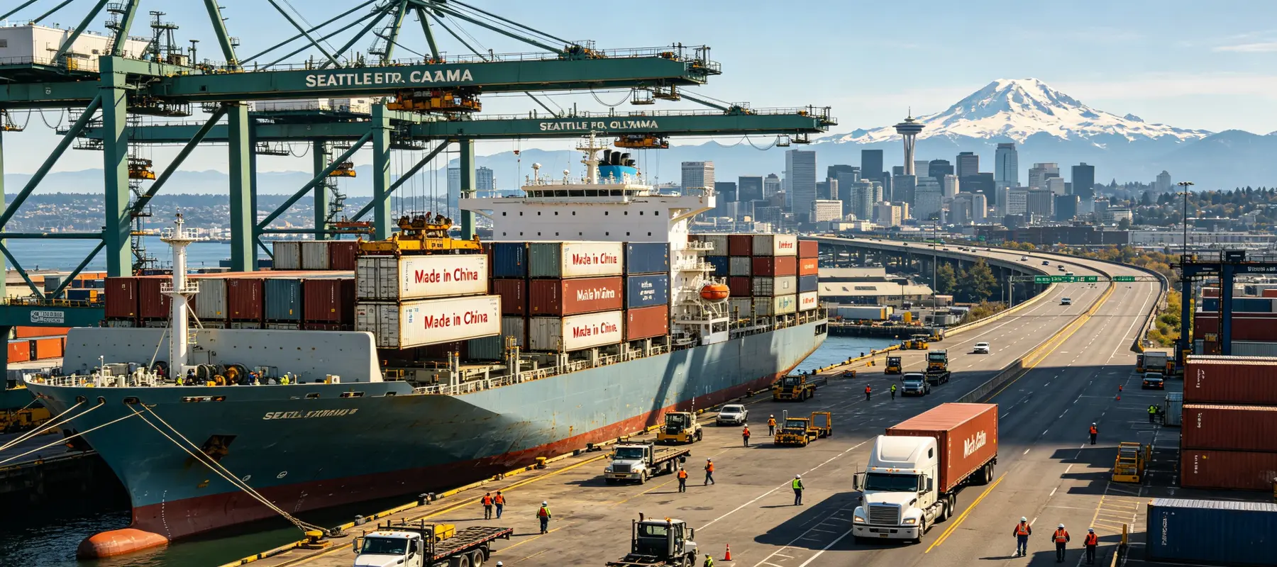 Shipping from China to Port Hueneme