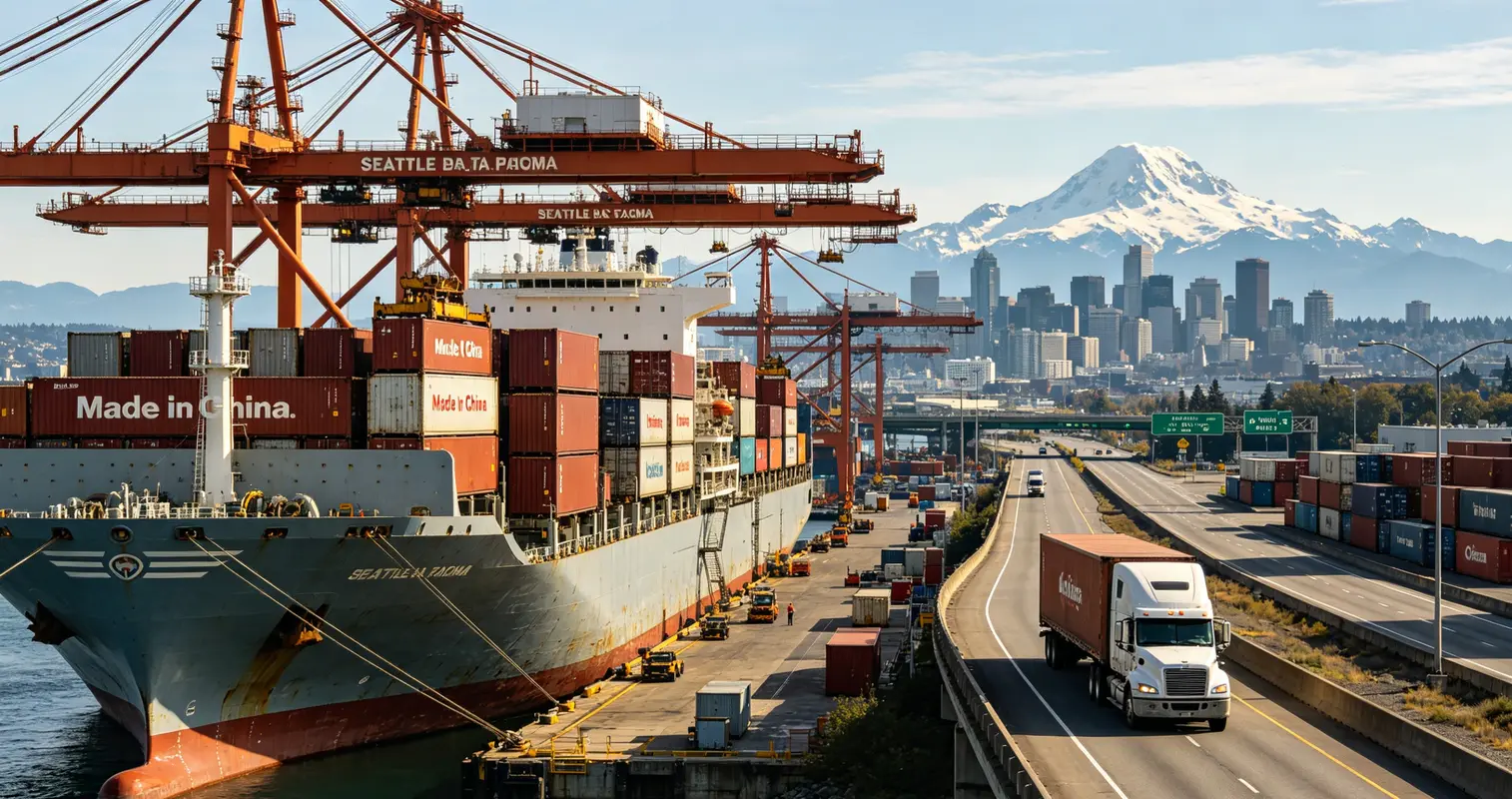 Shipping from China to Valdea